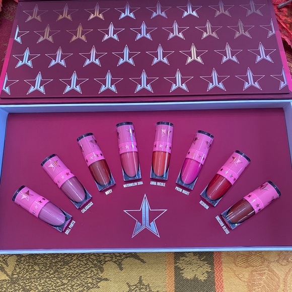 Brand New Jeffree Star Mini Pink and Red Bundle - Picture 2 of 2
